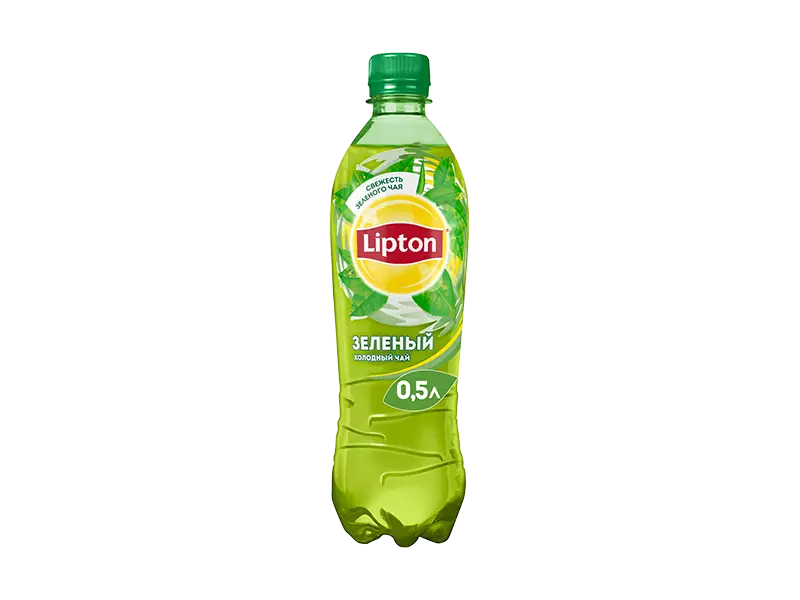 Чай липтон зеленый 0,5