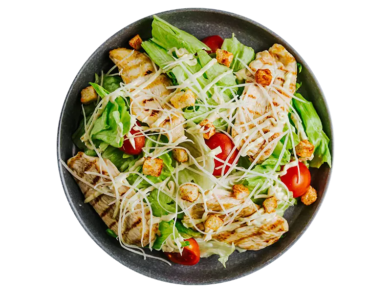 Цезарь с курицей