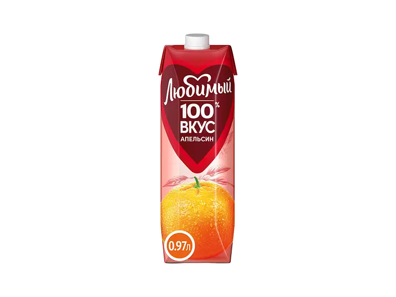 Сок апельсин 0,9