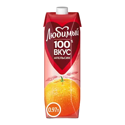 Сок апельсин 0,9