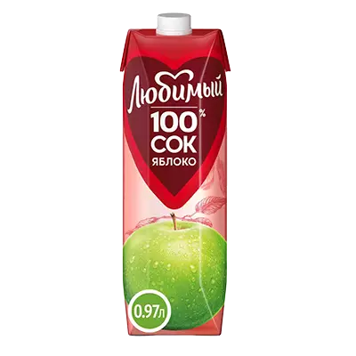 Сок яблоко 0,9